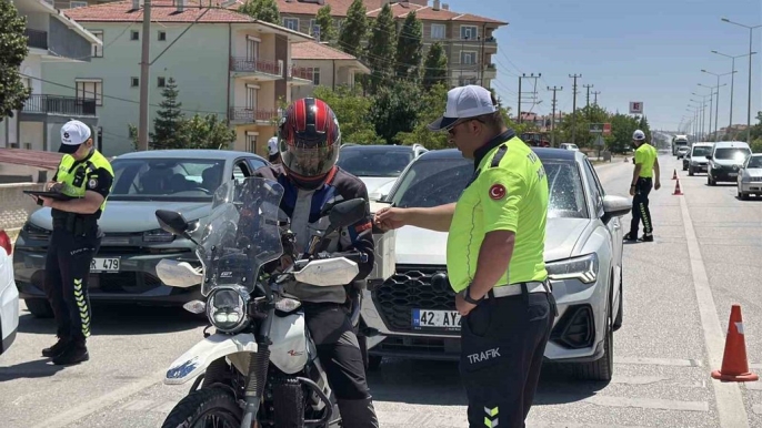 NATO Zirvesi öncesi Konya-Ankara yolu sıkı denetimde: Güvenlik alarmda! 2