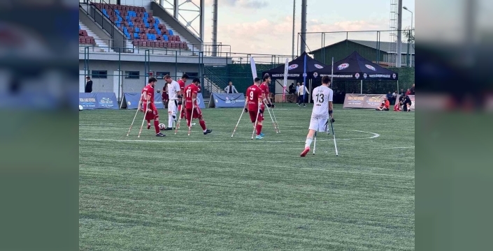 Ampute Futbol Milli Takımı İngiltere'yi 5-1 yendi