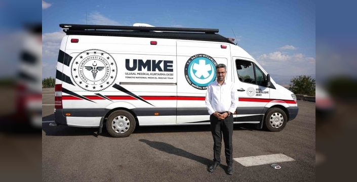 Bingöl UMKE’ye mobil haberleşme aracı