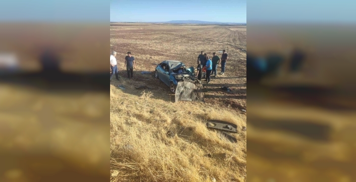 Diyarbakır'da trafik kazası: 1 ölü, 1 yaralı