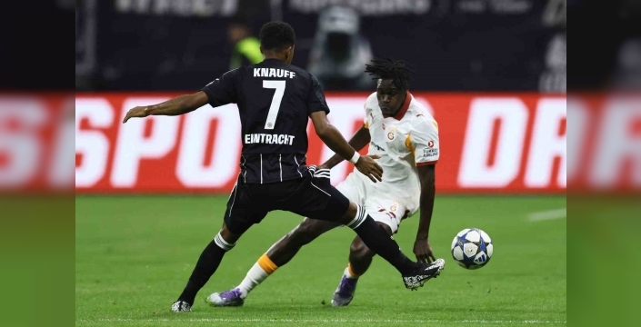 Galatasaray, Frankfurt'ta 3-1 geriye düştü
