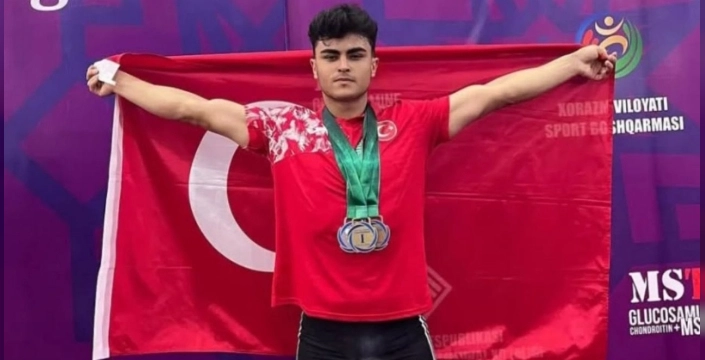 Güneysınırlı Milli Halterciden büyük başarı