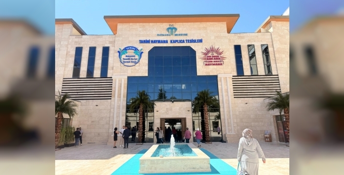 Haymana'nın yeni termal tesisi açılışında 5 bin ziyaretçi