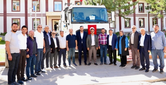 Ilgın'a hibe edilen araçlar hizmete girdi