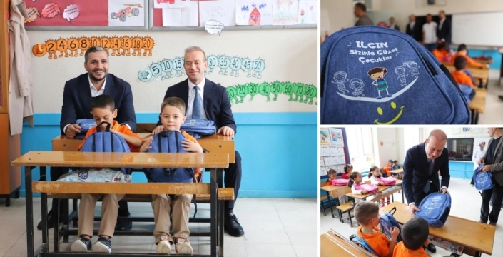Öğrenciler hediyelerine kavuştu