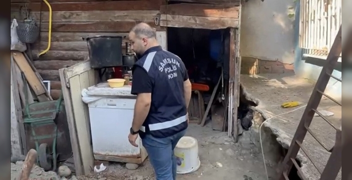 Samsun'da define rüyası: 12 metrelik tünel kazıldı