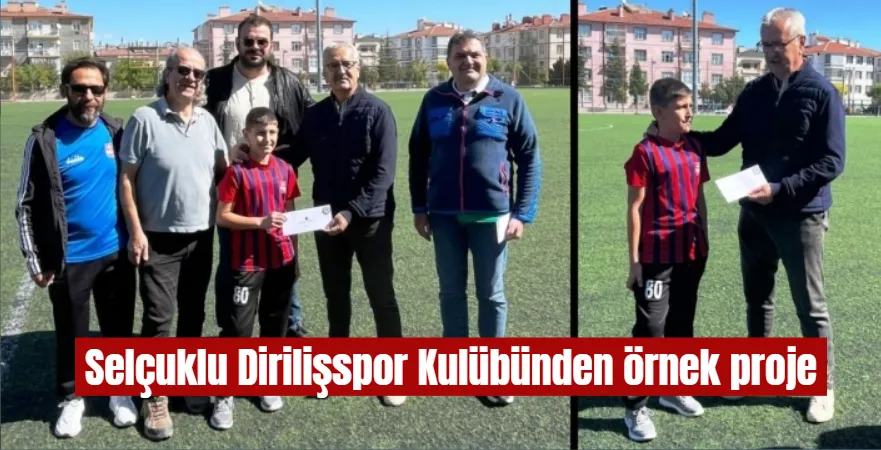 Selçuklu Dirilişspor Kulübünden örnek proje
