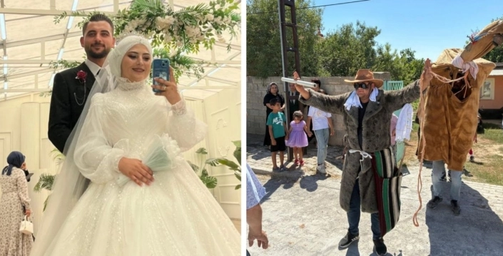 Yalçın ve Coplan ailelerinin mutlu günü