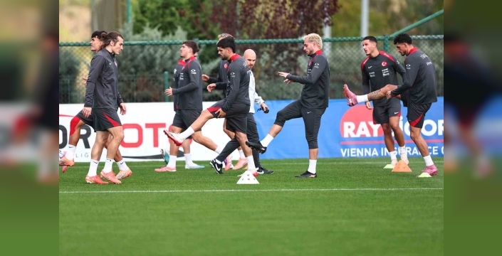 A Milli Futbol Takımı, Gürcistan maçının hazırlıklarına başladı