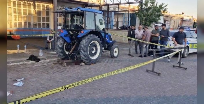 Alaca'da traktör tamiri sırasında genç sıkışarak ağır yaralandı