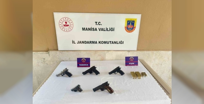 Alaşehir'de silah operasyonu: Şüpheli adli kontrolle serbest