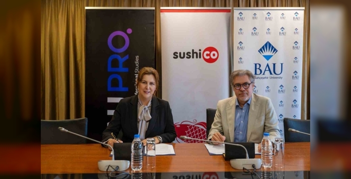 Bahçeşehir Üniversitesi ve SushiCo'dan gastronomi alanında iş birliği