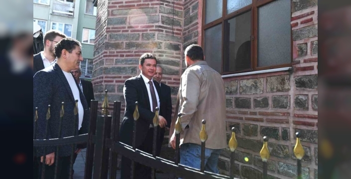 Başkan Aydın, Maksem Mahallesi'nde vatandaşlarla buluştu