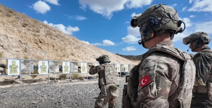 Cezayir Özel Kuvvetleri ile Türkiye'de ortak eğitim