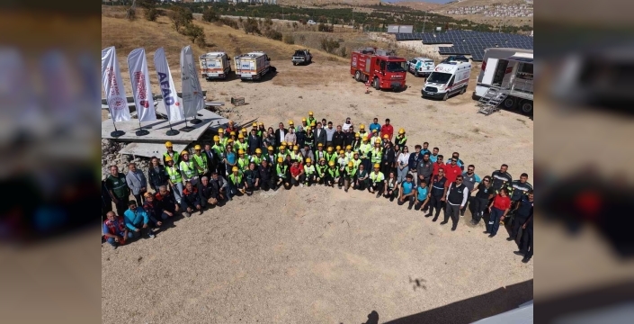 Elazığ'da 6.5 büyüklüğünde deprem tatbikatı yapıldı