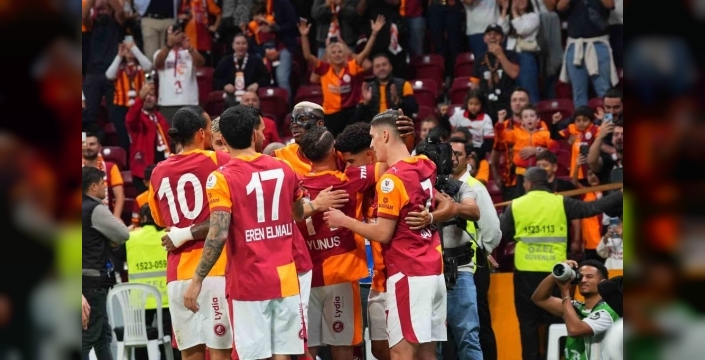 Galatasaray, Göztepeyi mağlup ederek evindeki yenilmezliğini sürdürdü