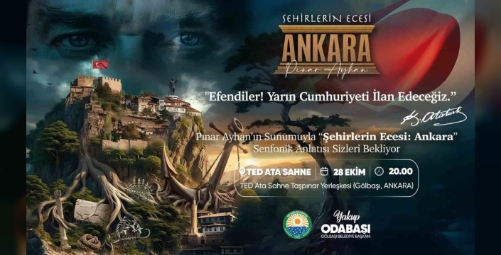 Gölbaşı'nda cumhuriyet coşkusuna yakışır gösteri: Şehirlerin ecesi ankara