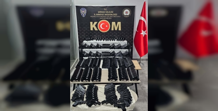 Şırnak'ta 500 tabanca ele geçirildi: Kaçakçılık operasyonu başarıyla sonuçlandı