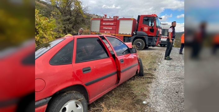 Yozgat'ta trafik kazası: 1 ölü, 2 yaralı