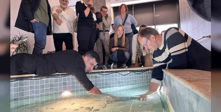 Alman turistler, Bursa'nın termal sağlık hizmetlerine hayran kaldı