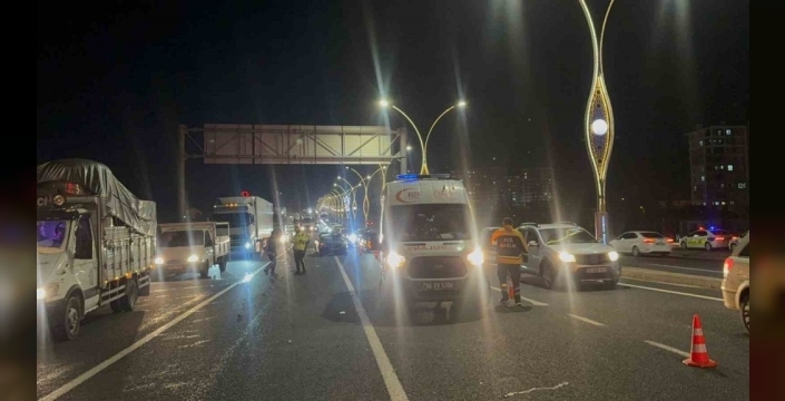 Ankara'da kan donduran kaza: 5 araç birbirine girdi, 1 kişi hastanelik oldu!