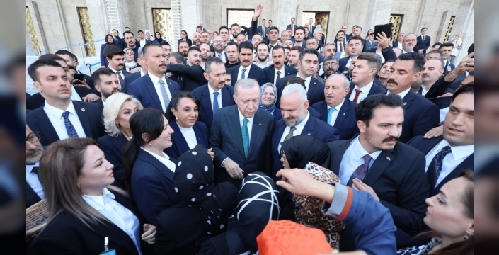 Başkan Pehlivan'dan Cumhurbaşkanı Erdoğan'a bozalan inciri ikramı