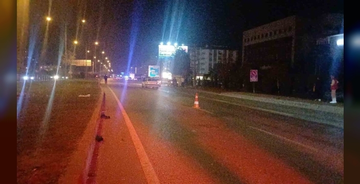 Çorum'da TIR çarpması: Kadın ağır yaralandı