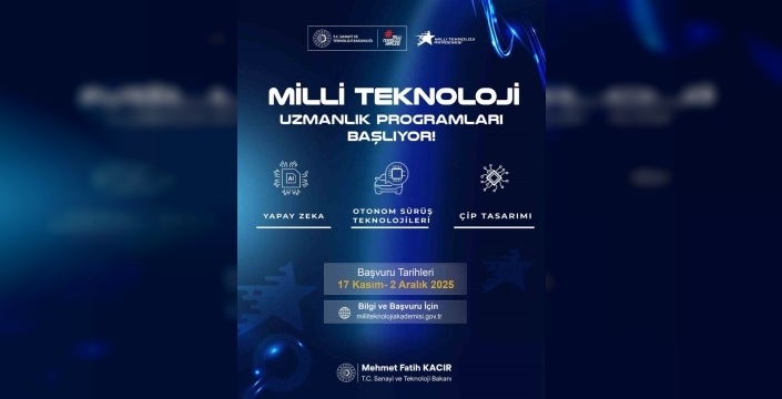 Genç yeteneklere fırsat: Milli Teknoloji Akademisi kapılarını açtı