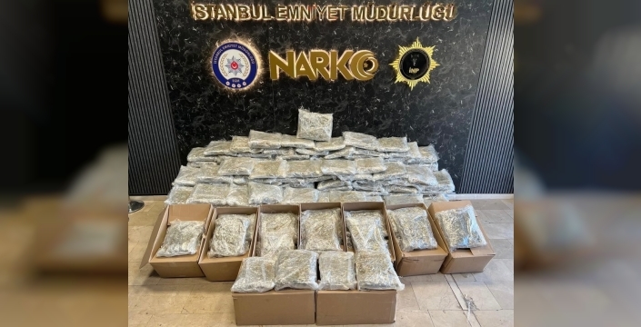 İstanbul'da uyuşturucu deposu operasyonu: 6 gözaltı ve 355 kilogram skunk ele geçirildi