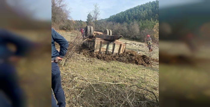 Kastamonu'da feci traktör kazası: Bir hayat son buldu
