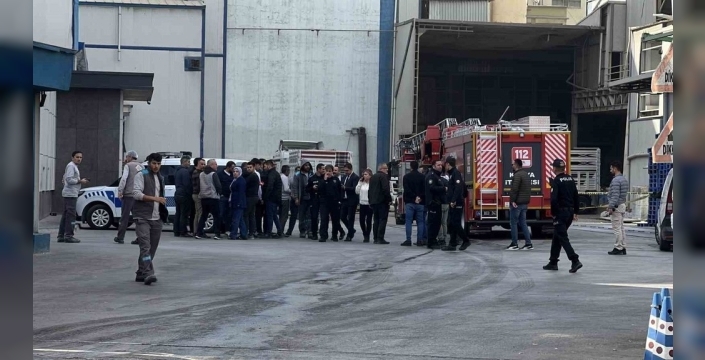 Konya'daki fabrikada gaz sıkışması sonucu parlama: 1 yaralı