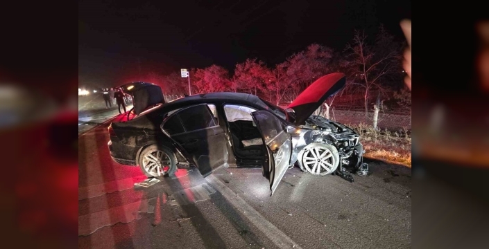 Milletvekili Eser ve ailesi trafik kazasında hafif yaralandı!