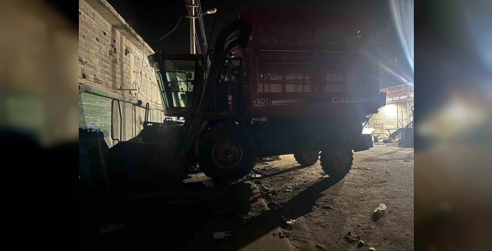 Milyonluk vurgun! Şanlıurfa'da dev biçerdöverden 1 milyon TL'lik parçalar buharlaştı!