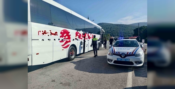 Muğla Jandarması'ndan tarihi trafik denetimi: 20 bin araç kontrol edildi!