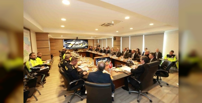 Samsun'da kışa hazırlık için acil toplantı gerçekleştirildi