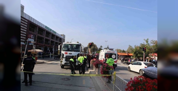Yalova'da beton mikserinin altında kalan yaşlı kadın hayatını kaybetti