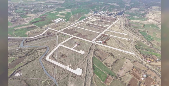 Elazığ'da 250 milyon liralık dev proje tamamlandı: Bölge havadan görüntülendi