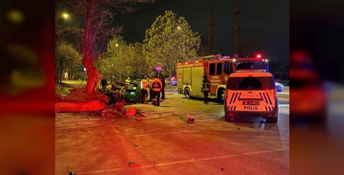 Kayseri'de feci kaza: 1 ölü, 1 ağır yaralı
