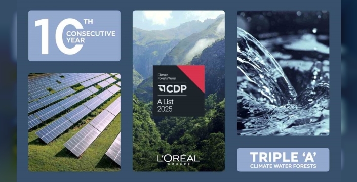 L'Oréal'den rekor başarı: 10 yıldır kesintisiz CDP 'A Listesi'nde