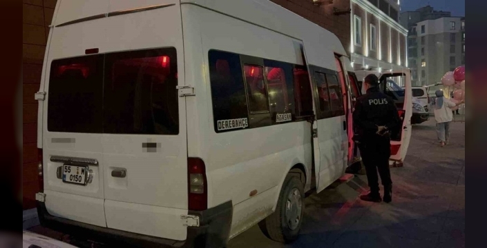 Samsun'da dolmuş şoförüne silahlı saldırı: Şok edici olayda yaralı hastanelik oldu
