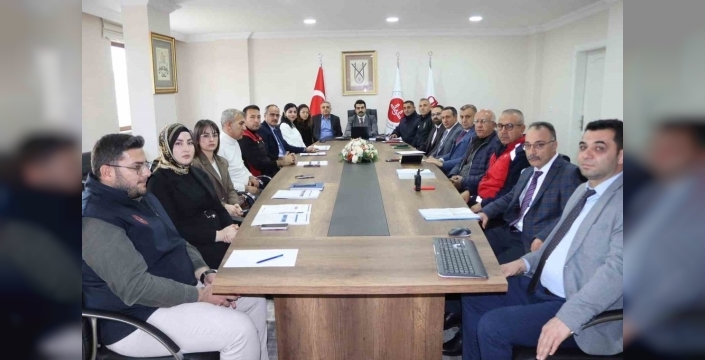 Tomarza’da afet koordinasyon toplantısı gerçekleştirildi