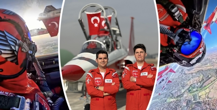 Türk Yıldızları'na katıldılar