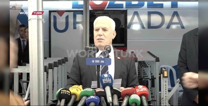 Bursa'da Başkan Bozbey'e saldırı girişimi kameralarla kaydedildi