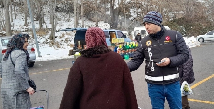 Niğde'de narkotikle mücadele için 886 kişiye ulaşıldı