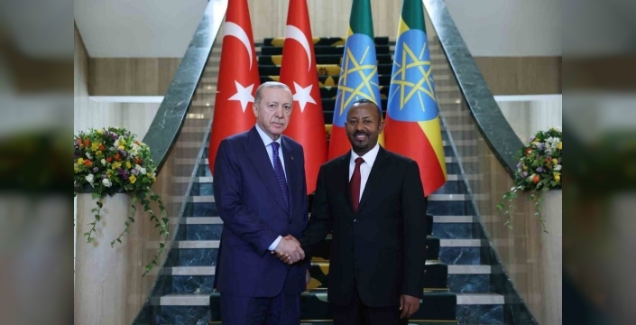 Erdoğan ve Etiyopya Başbakanı Abiy Ahmed Ali, Addis Ababa'da görüştü: İlişkiler ve bölgesel konular masada