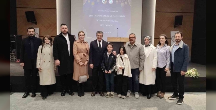 Şehit aileleri ve gaziler Odunpazarı'nda iftarda buluştu