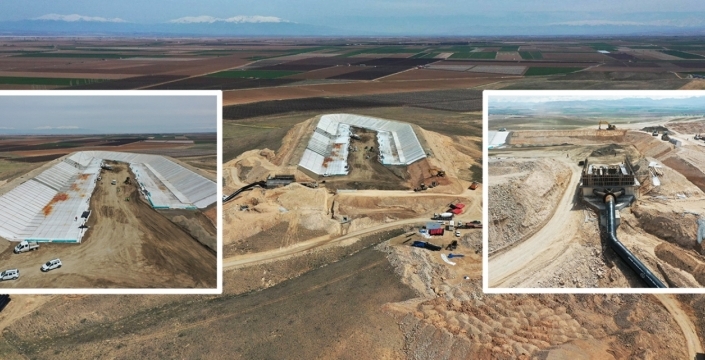 400 bin dekar araziyi sulayacak projeyi incelediler