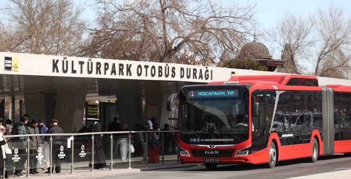 Konya’da bayram boyunca toplu ulaşım ücretsiz olacak