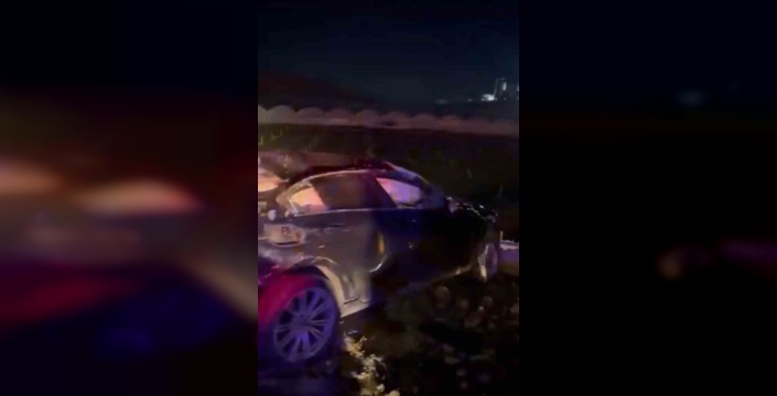Siirt'te kan donduran kaza: Takla atan otomobilde can pazarı, 1 ölü, 1 ağır yaralı