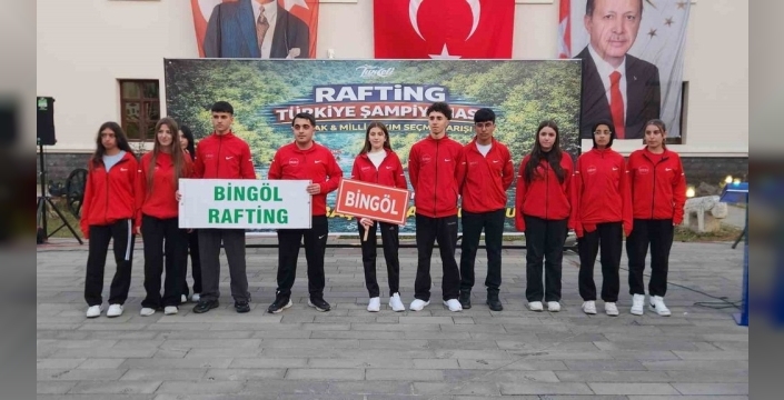 Tunceli'de Yeşilay Türkiye Rafting Şampiyonası başladı